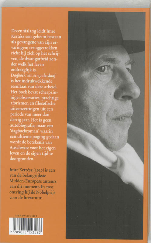 Dagboek Van Een Galeislaaf achterkant