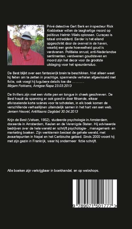 Savonet / Cura-crime thrillers achterkant