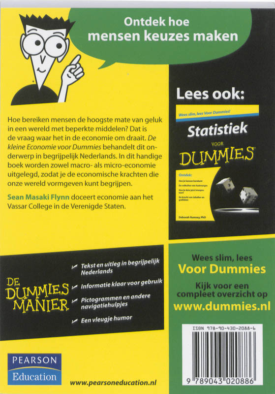 De kleine economie voor Dummies / Voor Dummies achterkant