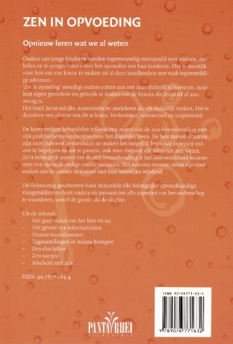 Zen in opvoeding achterkant