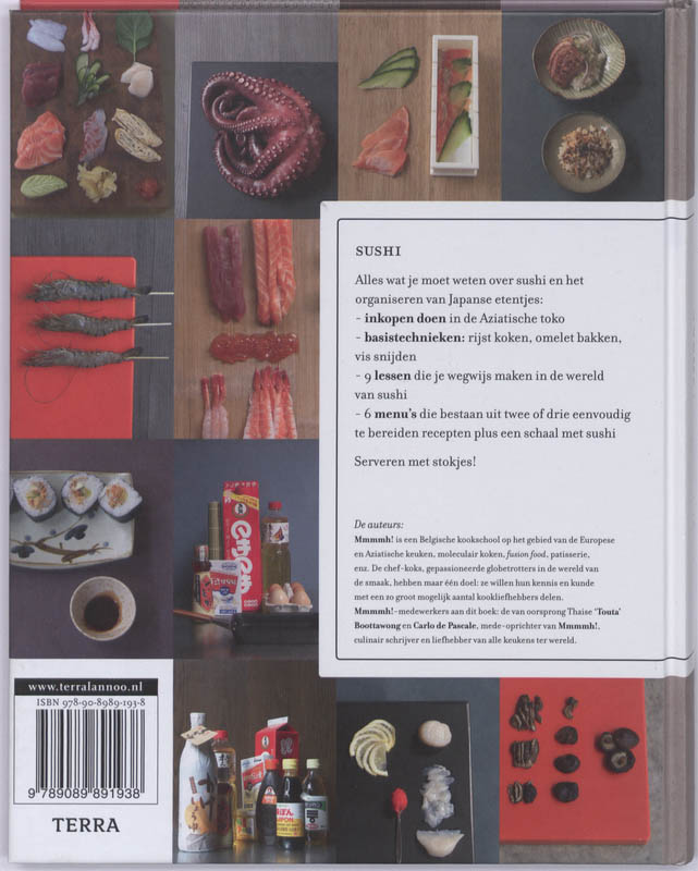 Kookstudio - Sushi achterkant