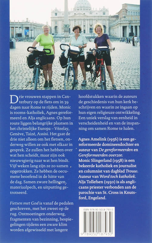 Fietsen Met God achterkant