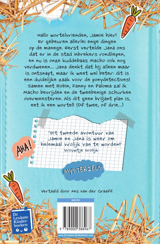 Pony Jamie - Gewoon geweldig! Agent nul nul wortel in actie / Pony Jamie / 2 achterkant