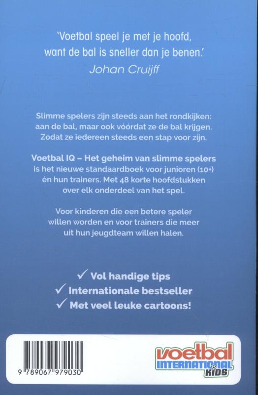 Voetbal IQ achterkant