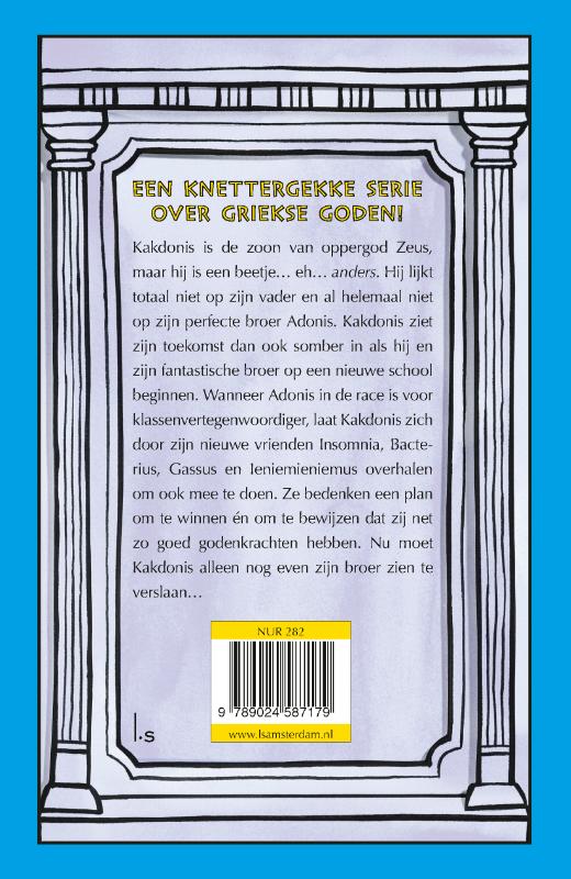 Gekke goden van de Olympus / Gekke goden / 1 achterkant