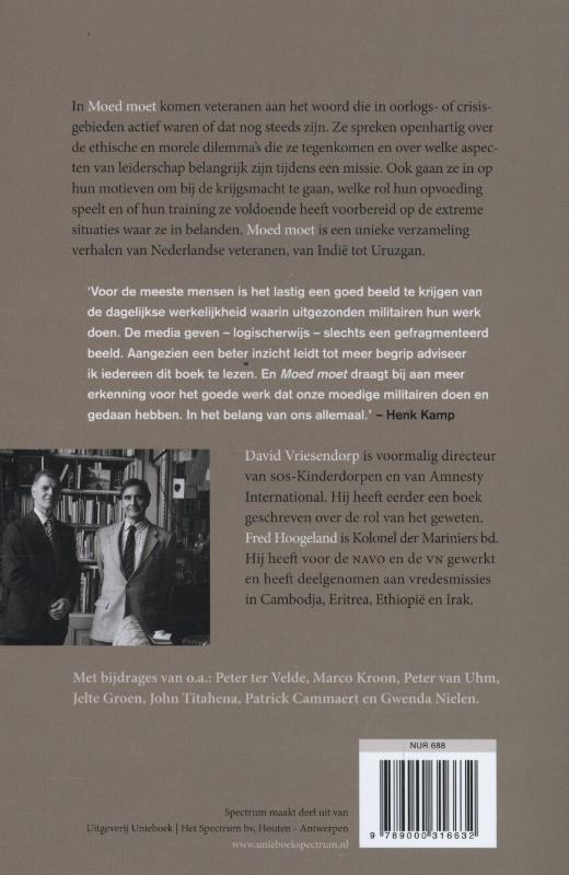 Moed moet achterkant