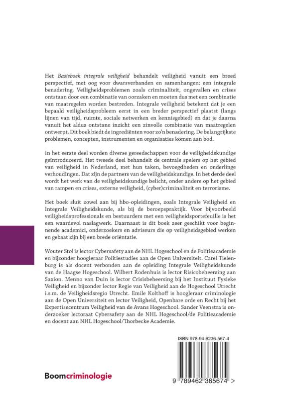 Basisboek integrale veiligheid achterkant
