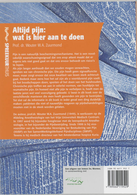 Altijd pijn: wat is hier aan te doen? / Spreekuur thuis achterkant