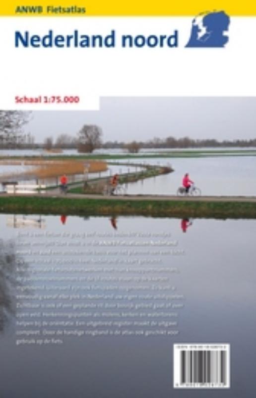 Nederland Noord / ANWB fietsgids achterkant