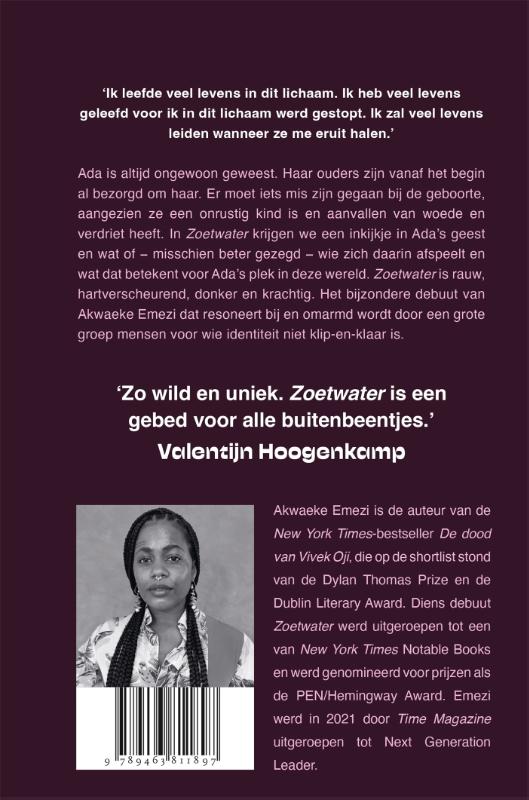 Zoetwater achterkant