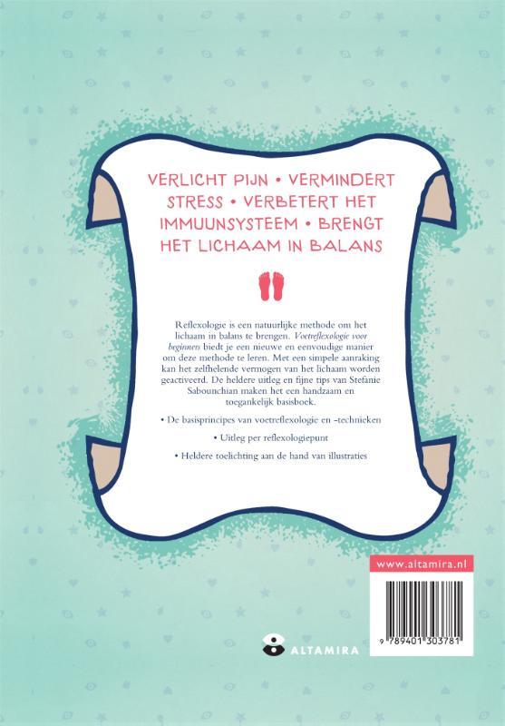 Voetreflexologie: voor beginners / Press here! achterkant