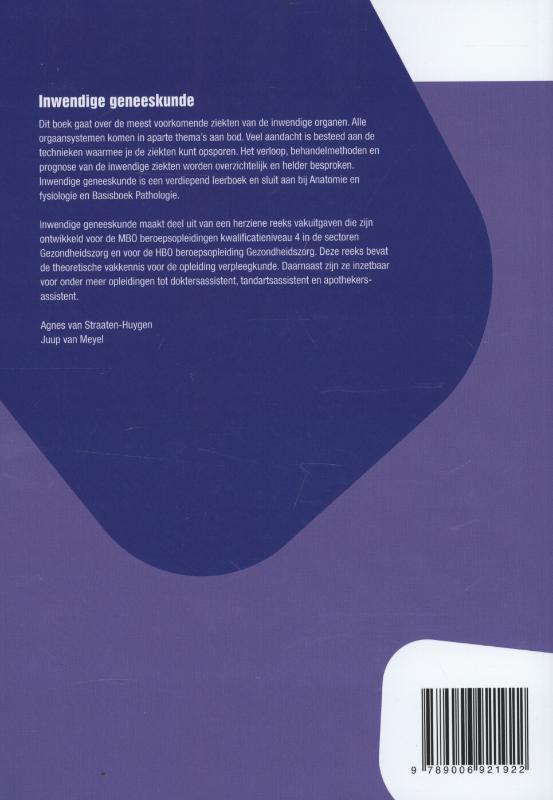 Inwendige geneeskunde achterkant