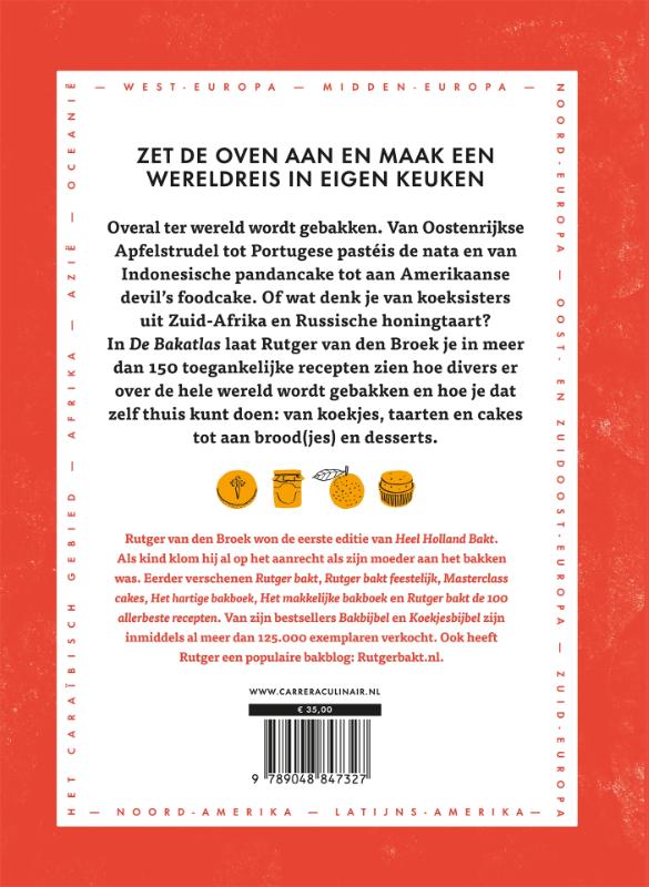 De bakatlas / Kookatlassen achterkant