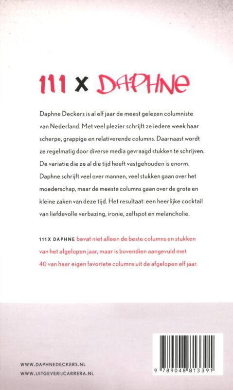 111x Daphne achterkant
