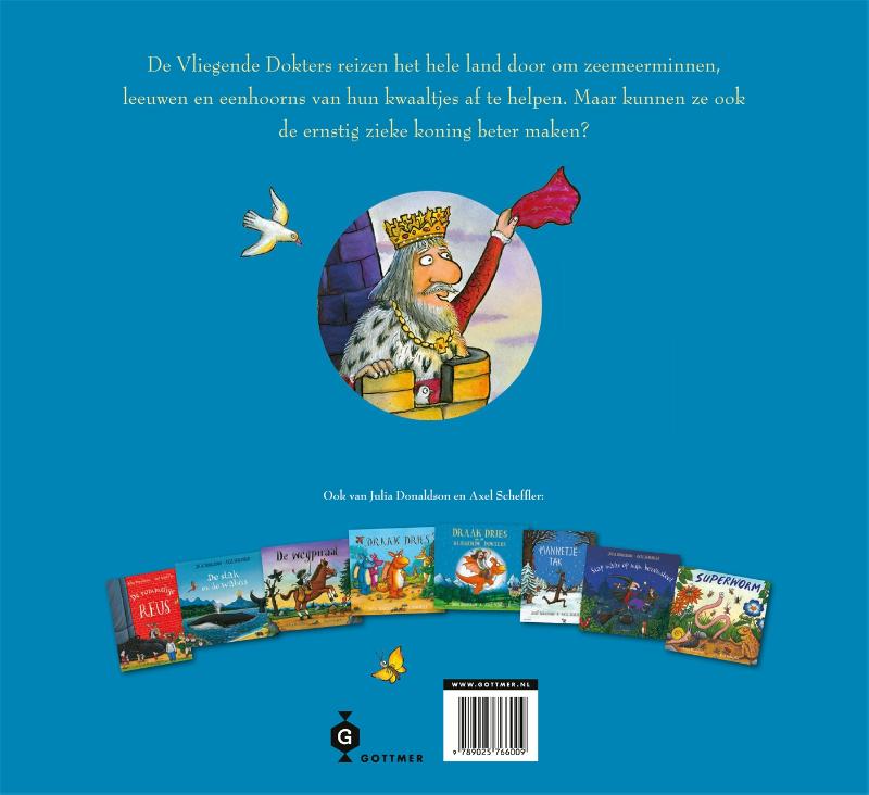 Draak Dries en de vliegende dokters achterkant