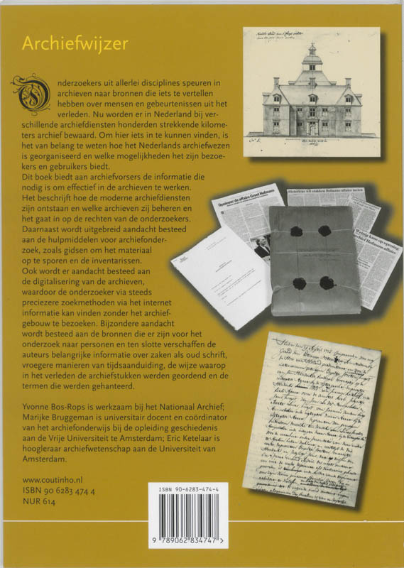 Archiefwijzer achterkant