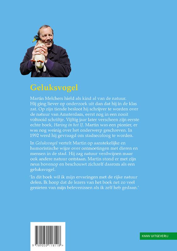 Geluksvogel achterkant