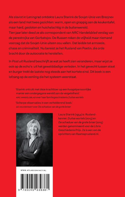 Post uit Rusland achterkant