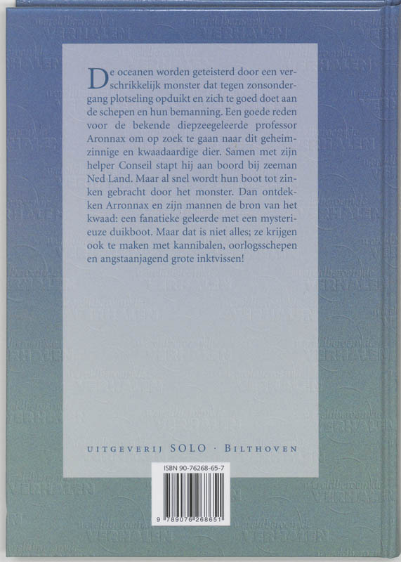 20.000 mijlen onder zee / Wereldberoemde verhalen achterkant
