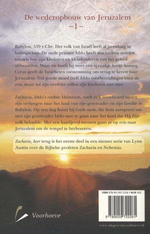Zacharia keer terug / De wederopbouw van Jeruzalem / 1 achterkant