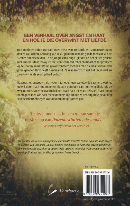 Complot in Congo achterkant