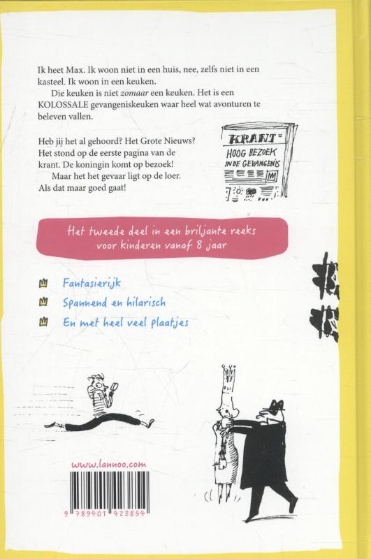 Koekjes voor de Koningin / De keukenprins van Mocano / 2 achterkant