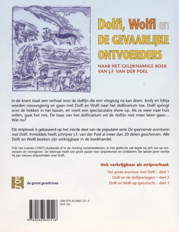 Dolfi, Wolfi en de gevaarlijke ontvoerders achterkant