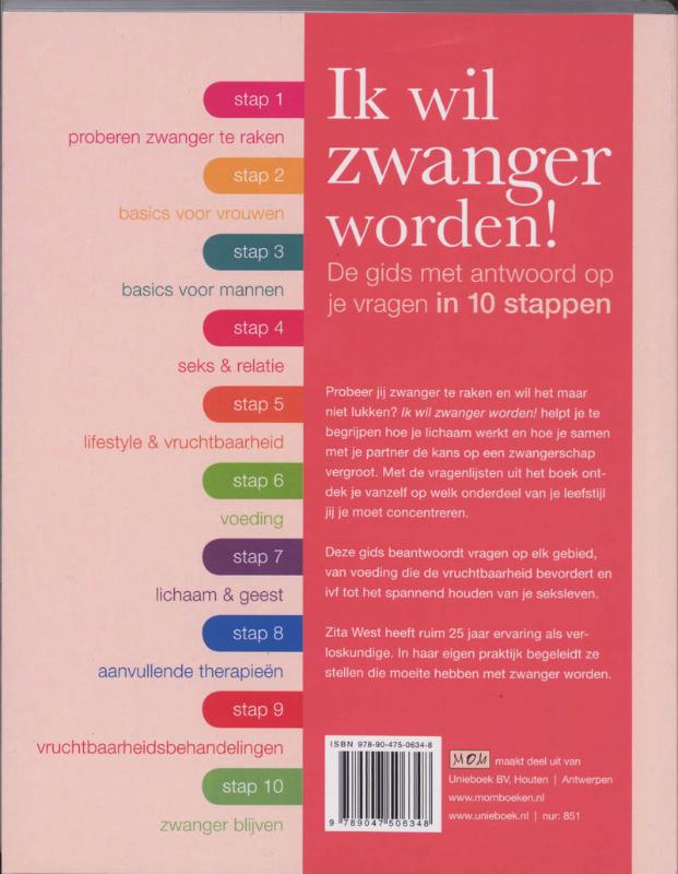 Ik Wil Zwanger Worden ! achterkant