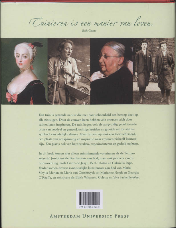 Vrouwen met groene vingers zijn buiten gewoon achterkant