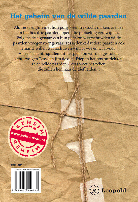 Het geheim van de wilde paarden achterkant