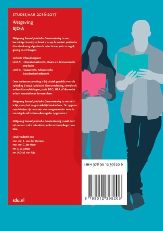 Wetgeving SJD-A / studiejaar 2016-2017 / Educatieve wettenverzameling achterkant