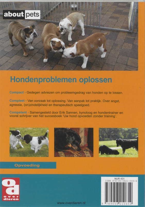 Hondenproblemen oplossen / Over Dieren / 53 achterkant