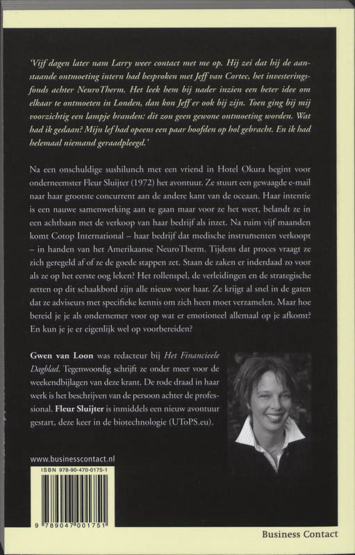 Vijf Maanden In De Achtbaan achterkant