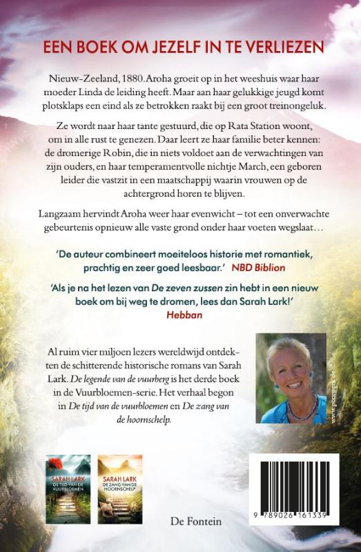 De legende van de vuurberg / De vuurbloemen / 3 achterkant