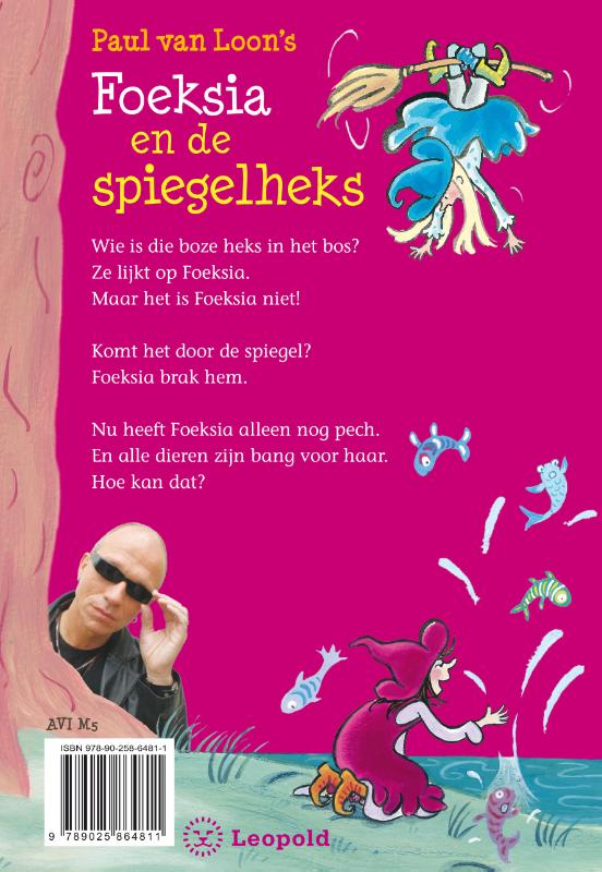 Foeksia en de spiegelheks / Foeksia de miniheks achterkant