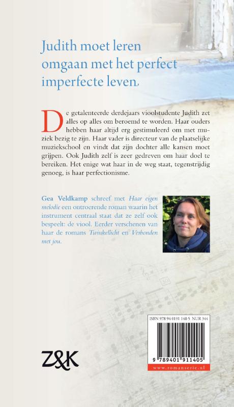 Haar eigen melodie achterkant