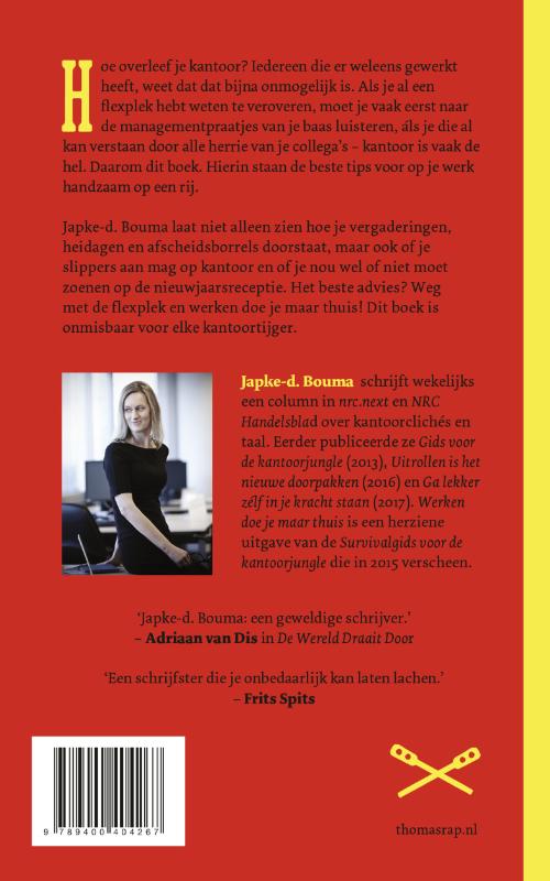 Werken doe je maar thuis achterkant