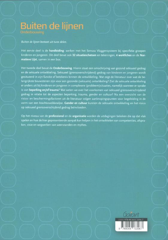 Buiten de lijnen achterkant