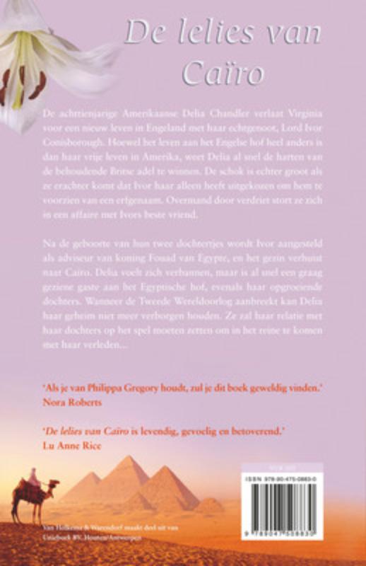 De lelies van Cairo achterkant