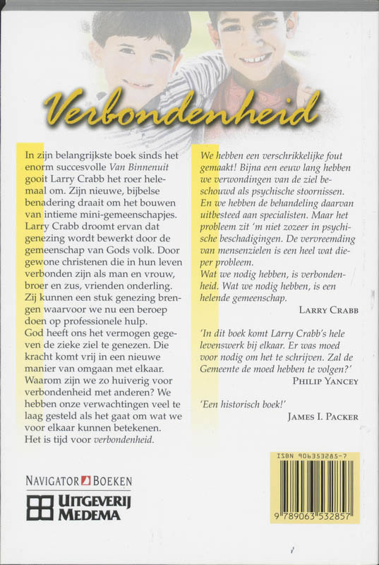 Verbondenheid achterkant