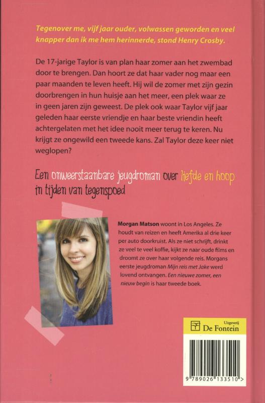 Een nieuwe zomer, een nieuw begin achterkant