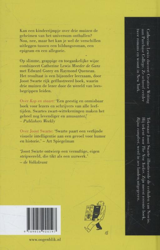 Kop en staart achterkant