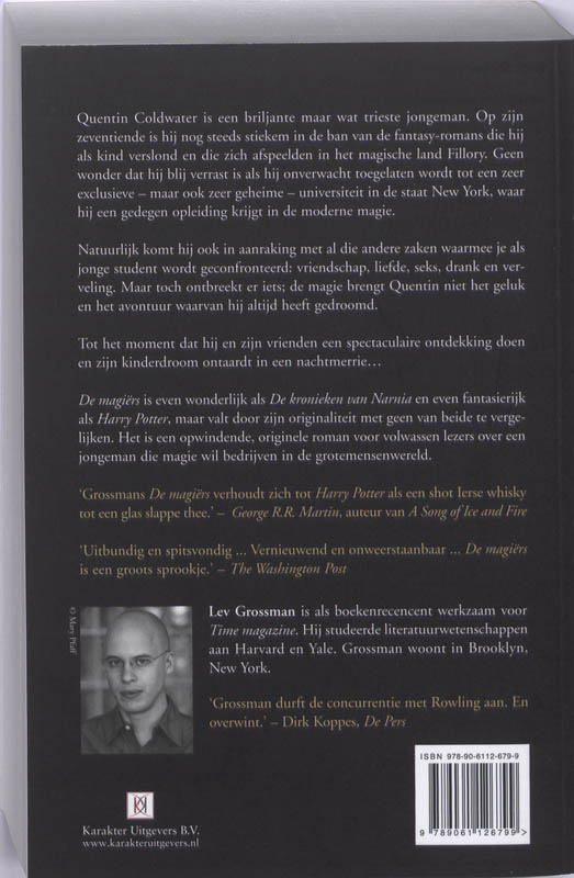 De Magiërs achterkant