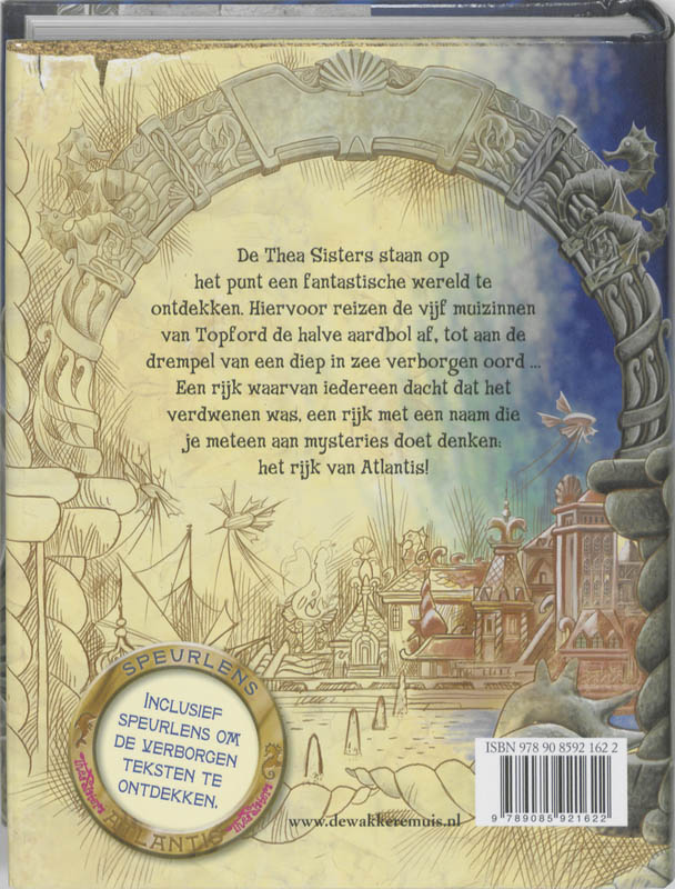 De prins van Atlantis / Thea Stilton achterkant