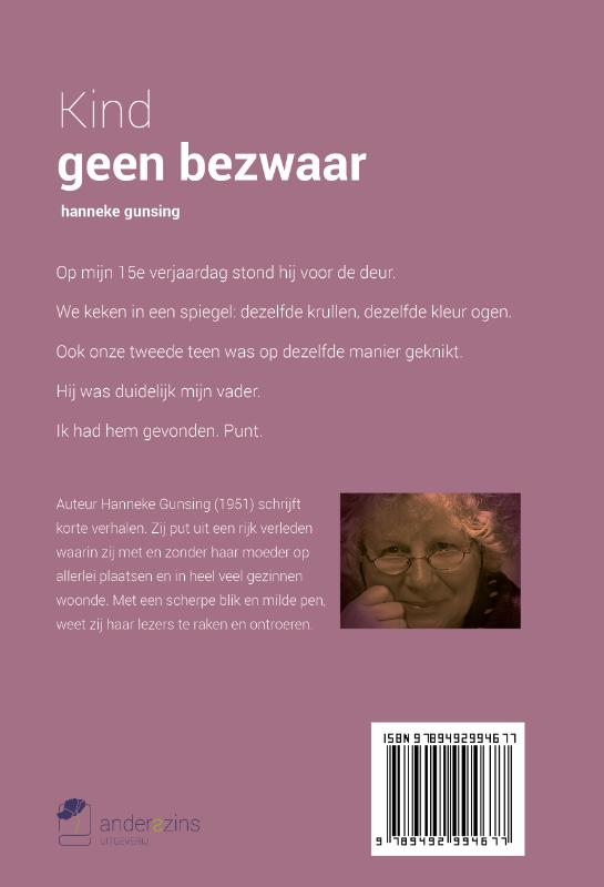 Kind geen bezwaar achterkant