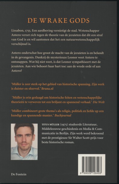 De wrake Gods achterkant
