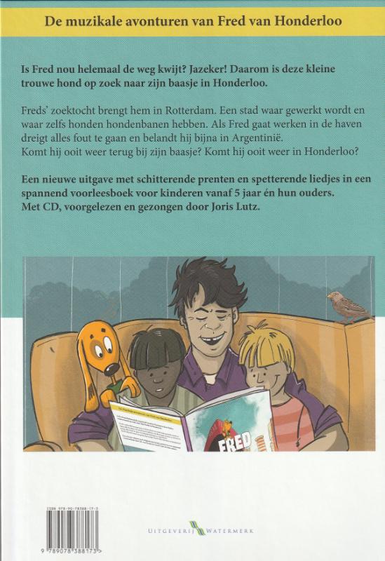 Fred in de haven / Fred / 1 achterkant