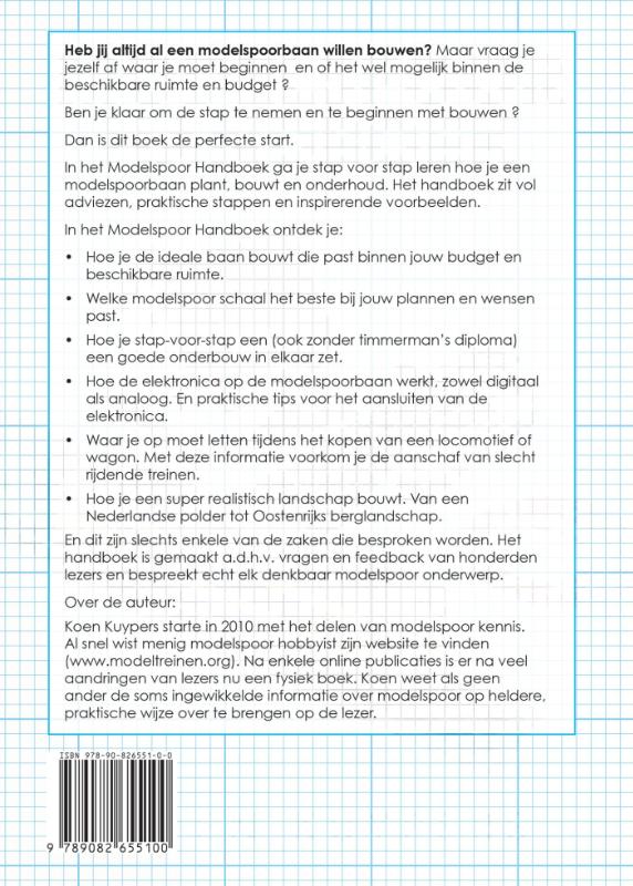 Modelspoor achterkant