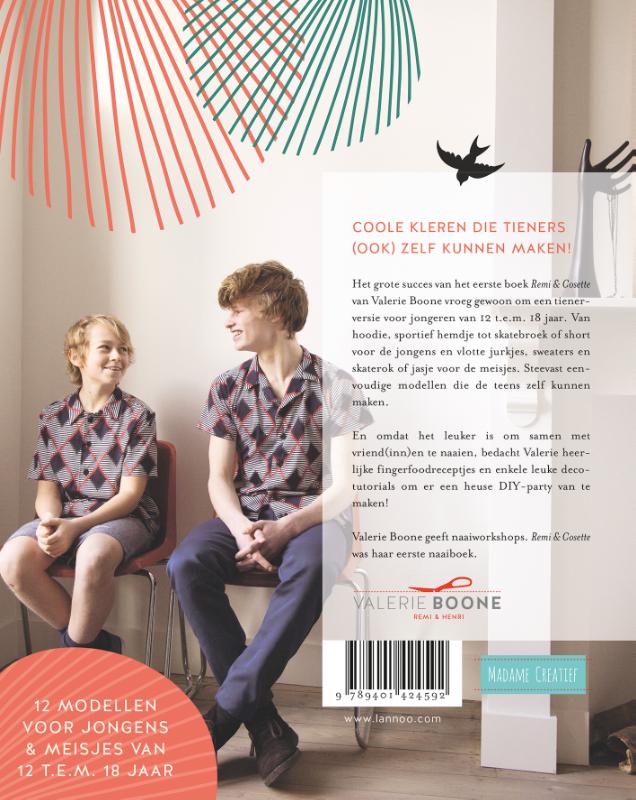 Remi & Cosette for teens achterkant