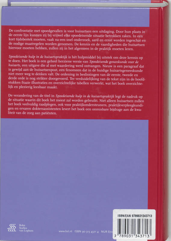 Spoedeisende Hulp In De Huisartspraktijk achterkant